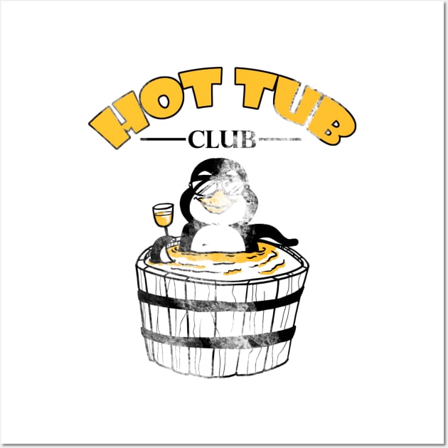 Hot Tub Club Wall Art by ThrifTees